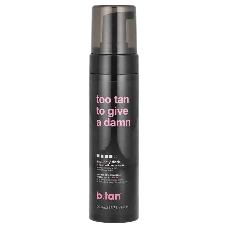B.Tan Too Tan To Give A Damn Self Tan Mousse 200 ml