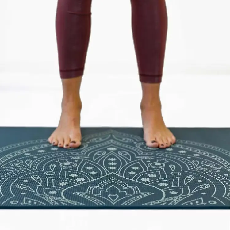 Yogamatta Mystical Extra Thick Dark Blue 6mm - Love Generation