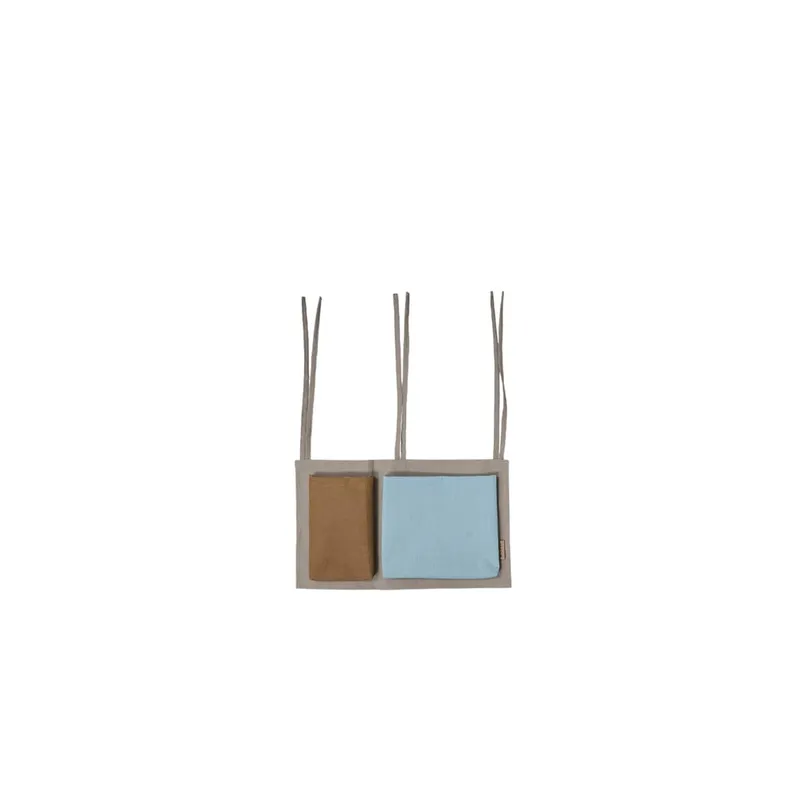 OYOY Sängficka – Saga – Blue/Clay