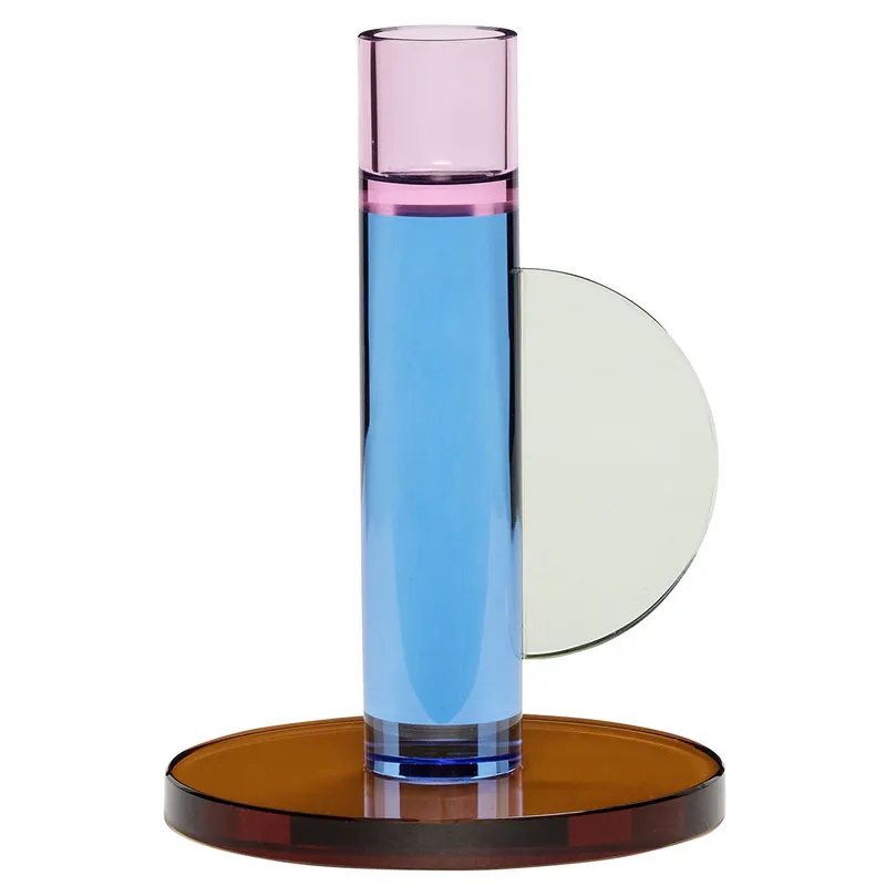 Hübsch Astro ljusstake 14 cm, blå
