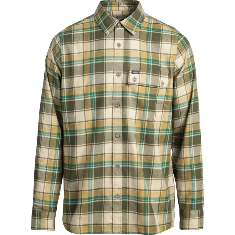 Lundhags Järpen Plaid Flannel Shirt Hay - M
