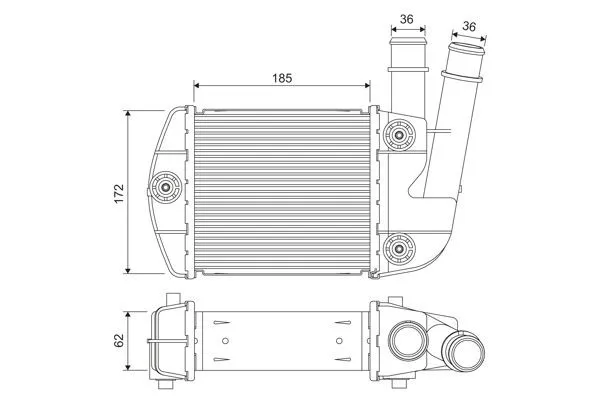 Intercooler VALEO 818310