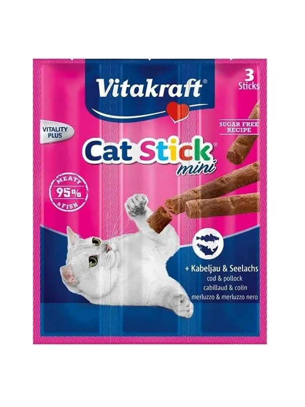 Vitakraft vitakraft cat stick® med torsk och sej