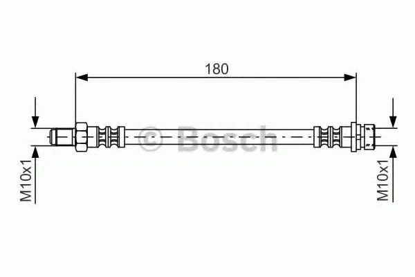 Bromsslang BOSCH 1 987 476 887