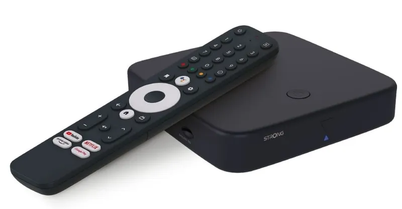 Strong Android TV-box SRT 420 med DVB-T2-mottagare