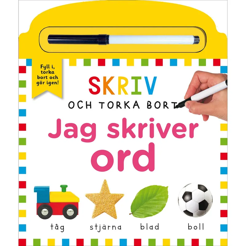 Jag skriver ord