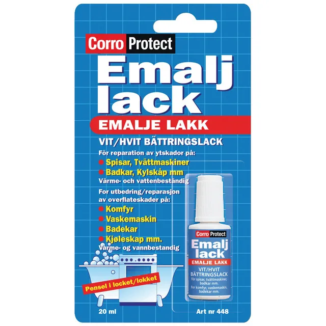 EMALJLACK VIT KAKEL/PORSLIN 7162 | Beijerbygg Byggmaterial