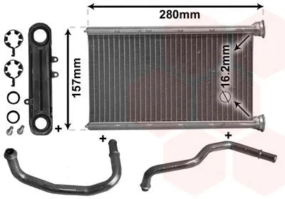 Värmepaket VAN WEZEL 21006069