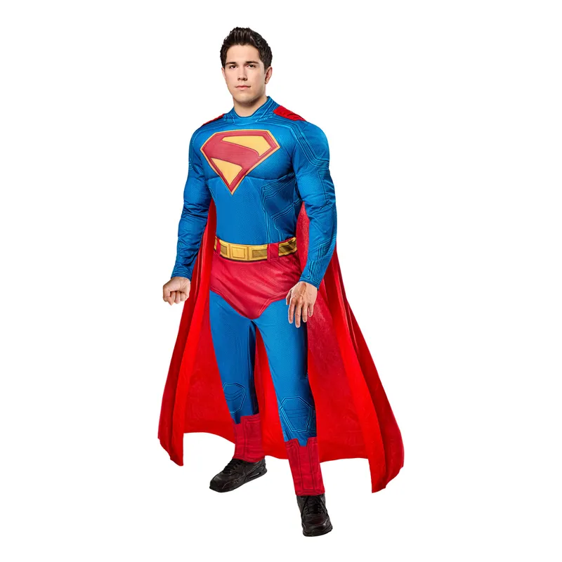 Superman Deluxe Maskeraddräkt - Large
