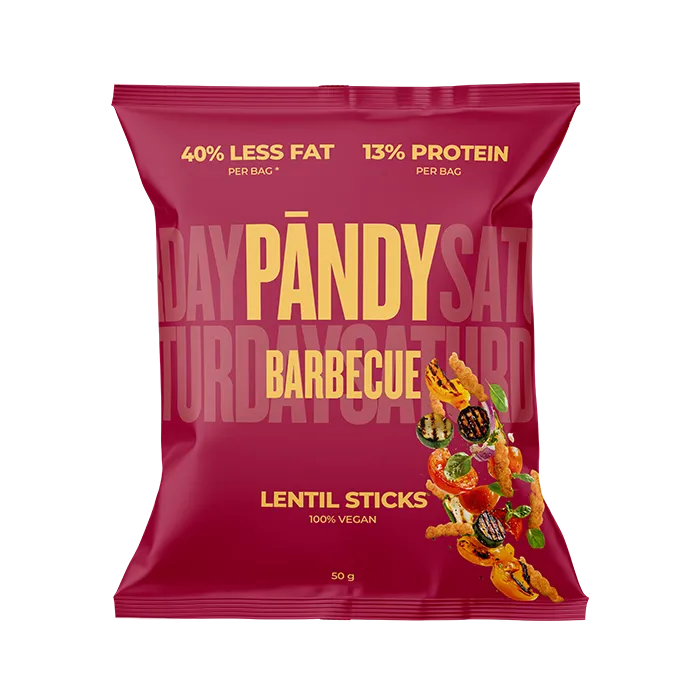 Pändy Lentil Sticks Barbecue 50 g