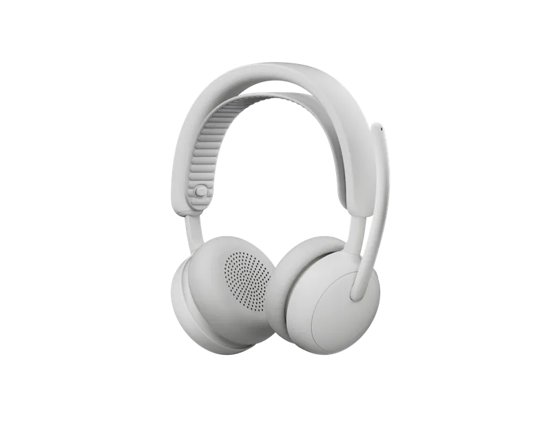 Logitech - Zone Wireless 2 ES - Wireless Noise Cancelling Headset with Adaptive Hybrid ANC, Bluetooth