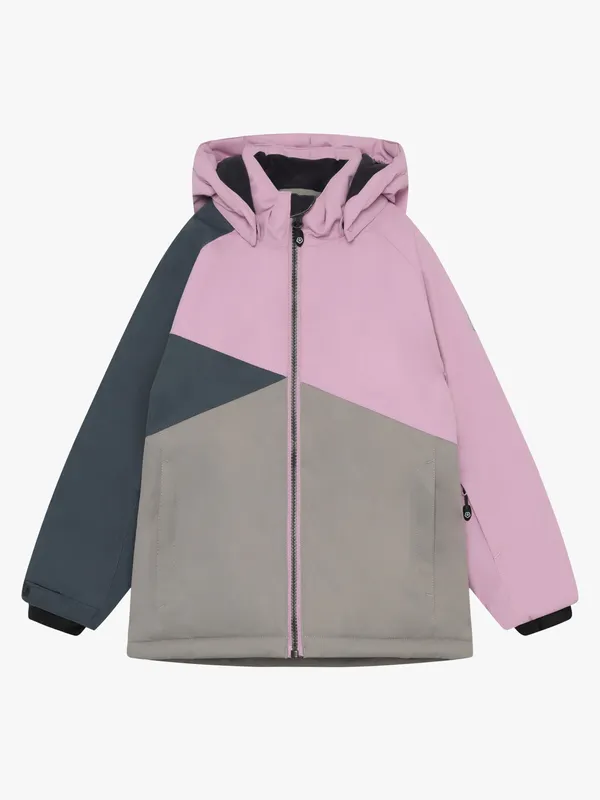 Color Kids Junior´s Ski Jacket - Colorblock Mauve Mist (#9432)