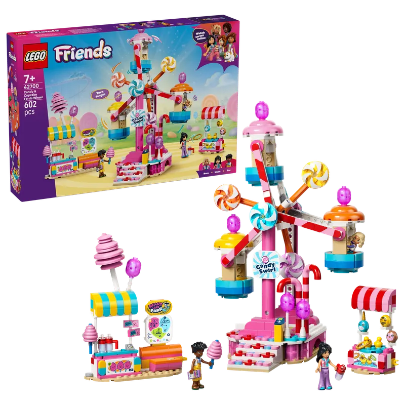 Pariserhjul med godis- och cupcaketema LEGO® Friends (42700)