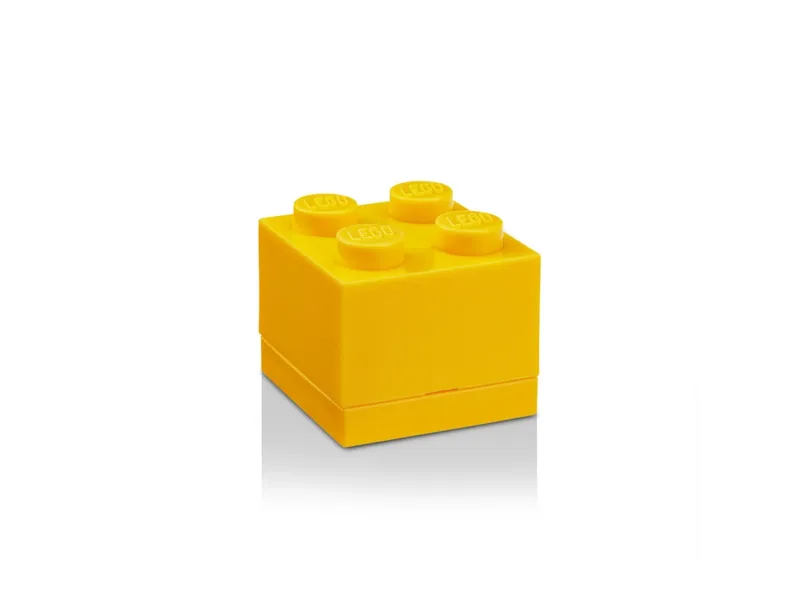 Lego Storage Mini Box 4 - Yellow