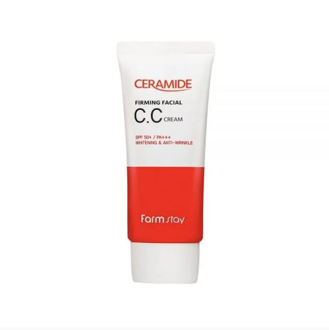 FARM STAY Ceramide oppstrammende ansiktsbehandling CC Cream 50 g (3 alternativer) 1pcs