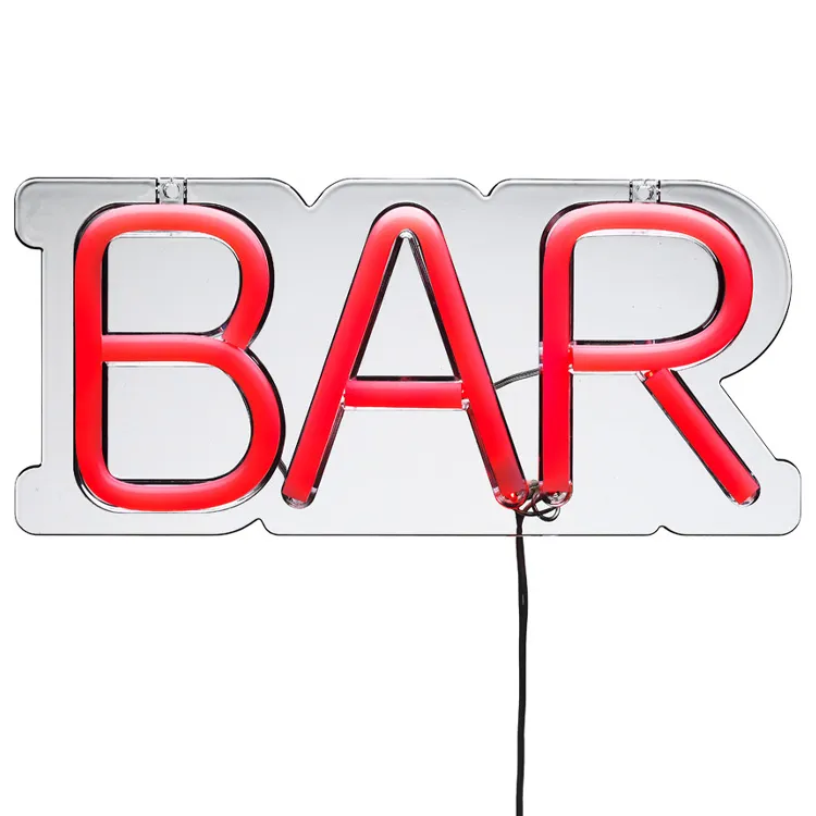 Neonskylt ”Bar”
