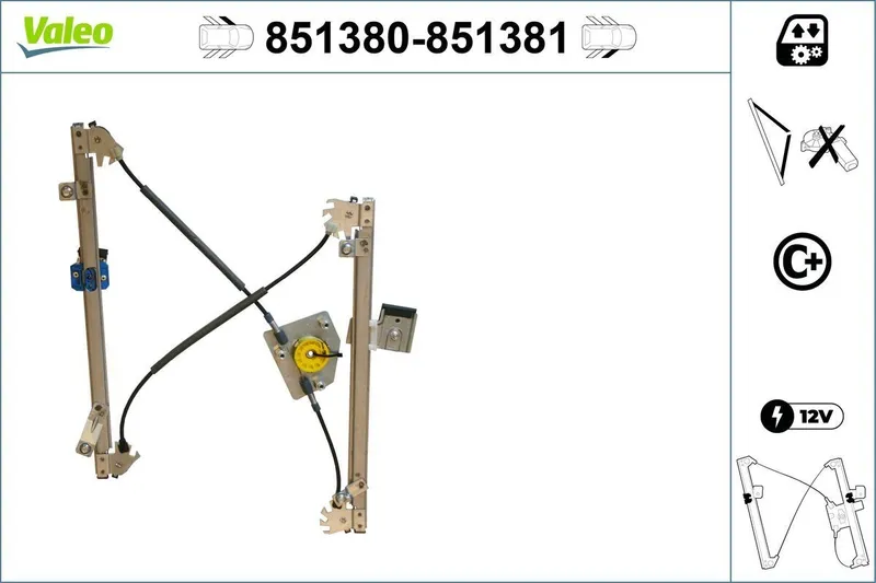 Fönsterhiss VALEO 851380