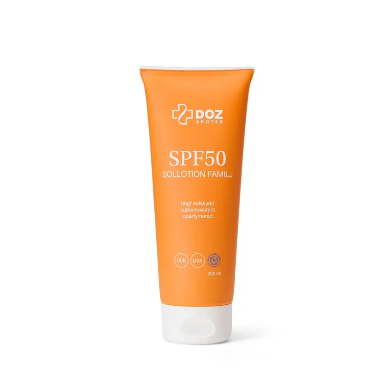 DOZ Apotek Sollotion familj SPF 50 200 ml