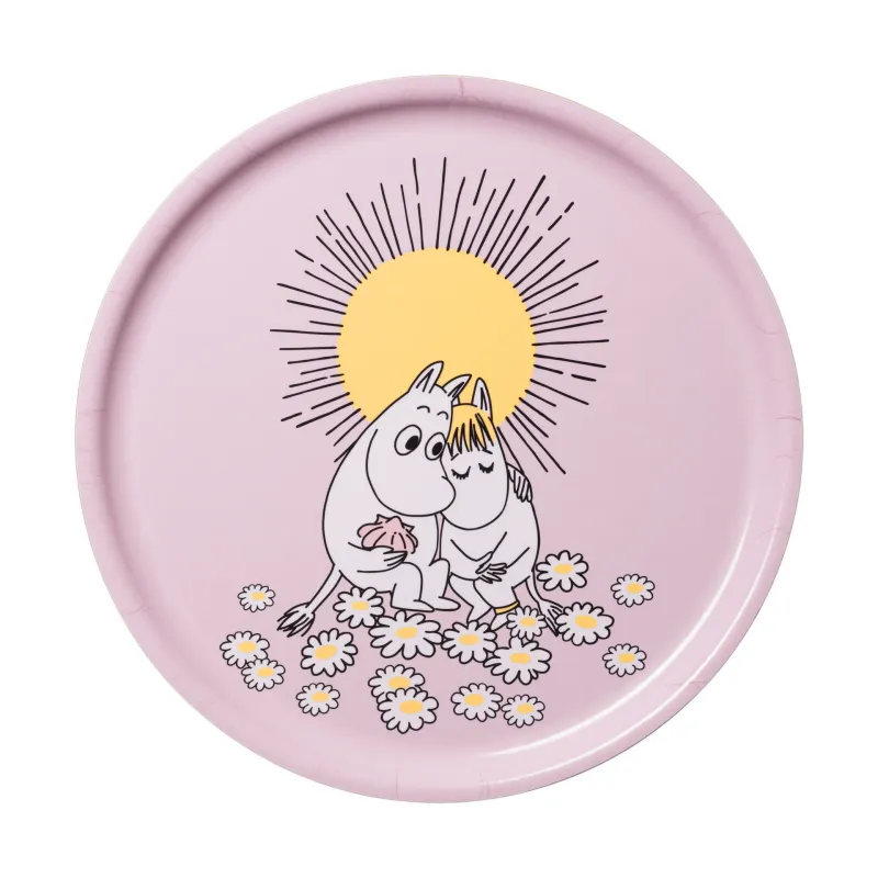 Moomin Arabia Förälskade Mumin bricka Ø35 cm