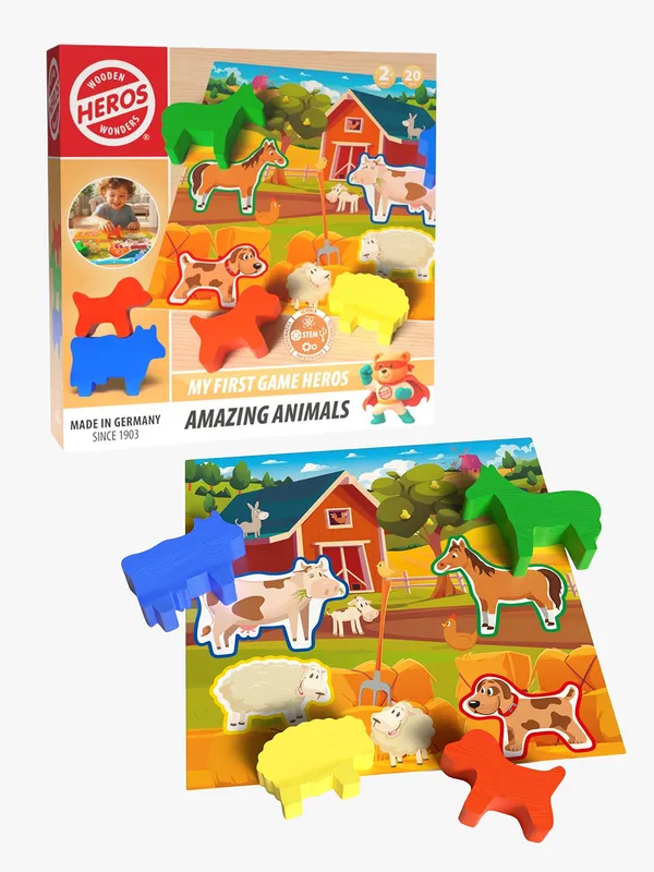 My First Game Amazing Animals Heros Tactic