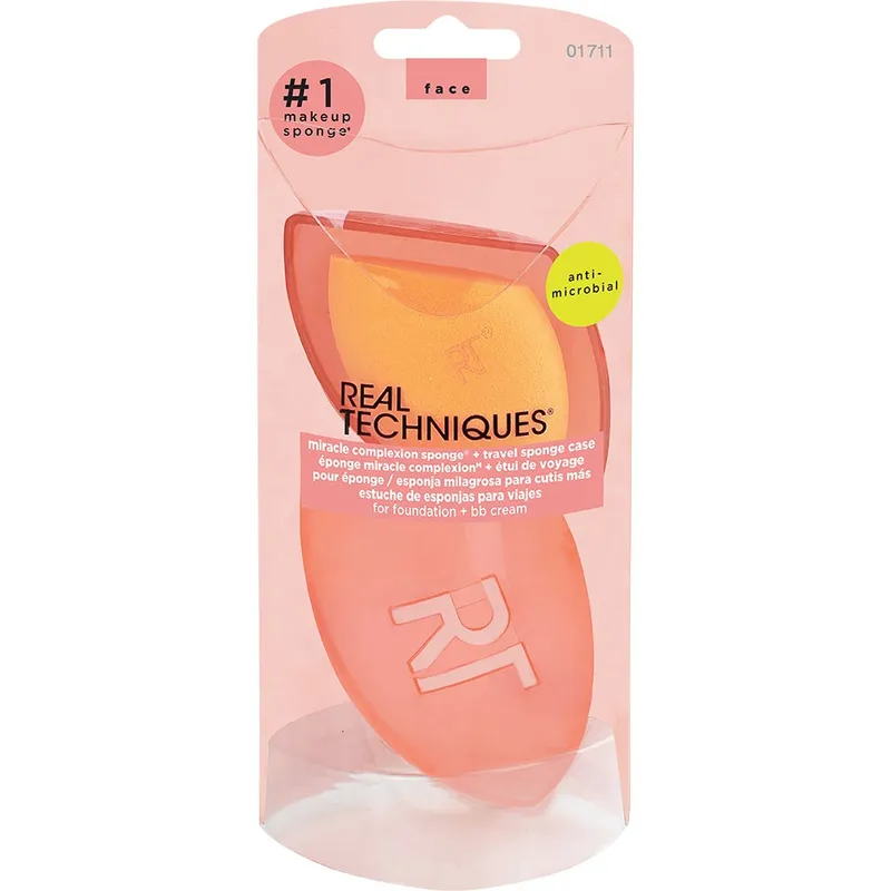 Real Techniques Real Tech Miracle Complexion Sponge + Travelcase 44 g