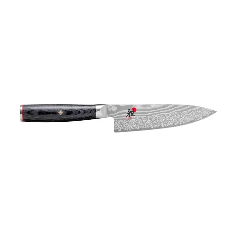 Miyabi Raw 5000FCD kockkniv gyutoh 16 cm Damaskus-svart