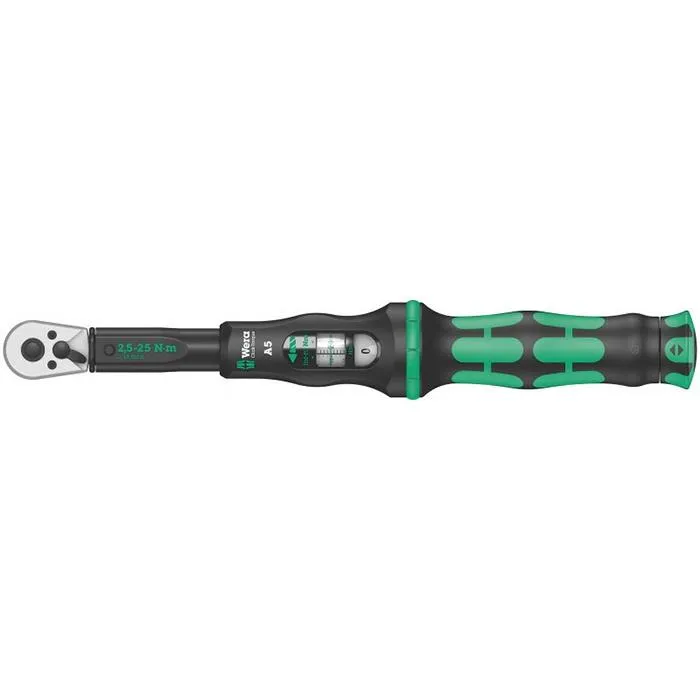 Wera torque wrench 1/4 click-torque a 6