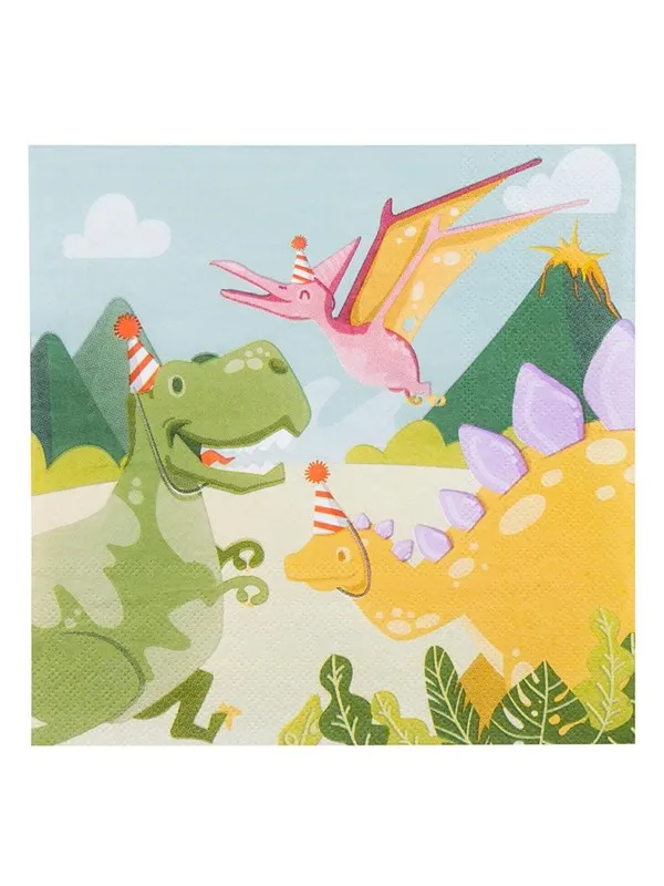 Servetter Dino Party - 20-pack