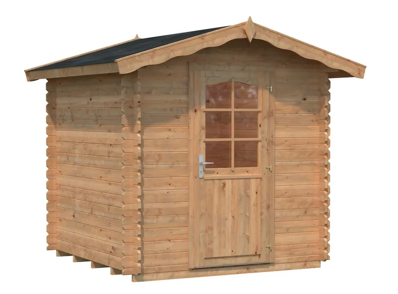 Palmako Vivian Stuga 4 m²/inv. 3,8 m², brun impregnerad