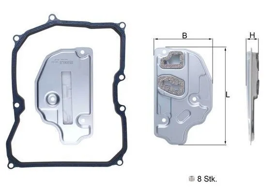 Oljefiltersats, automatväxellåda MAHLE HX 150KIT