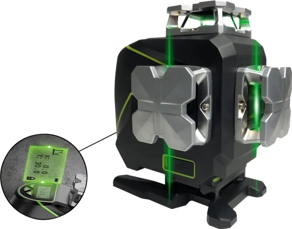Elma Instruments Laser x360-4 with 4 pcs. 360 green lines for extra visibility