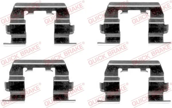 Monteringssats, bromsbelägg QUICK BRAKE 109-1669