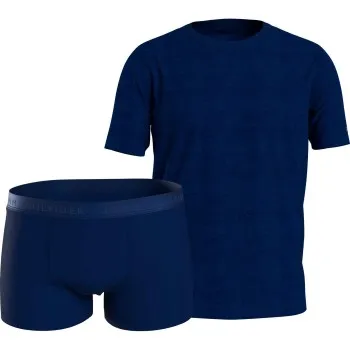 Tommy Hilfiger Kalsonger 2P Luxe Trunk And Tee Giftbox Marin Medium Herr