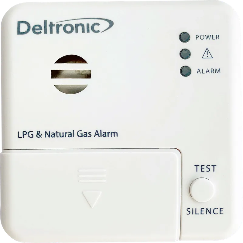 Deltronic Gaslarm DGA6233 med relä - Gasvarnare med Relä för Extern Utrustning