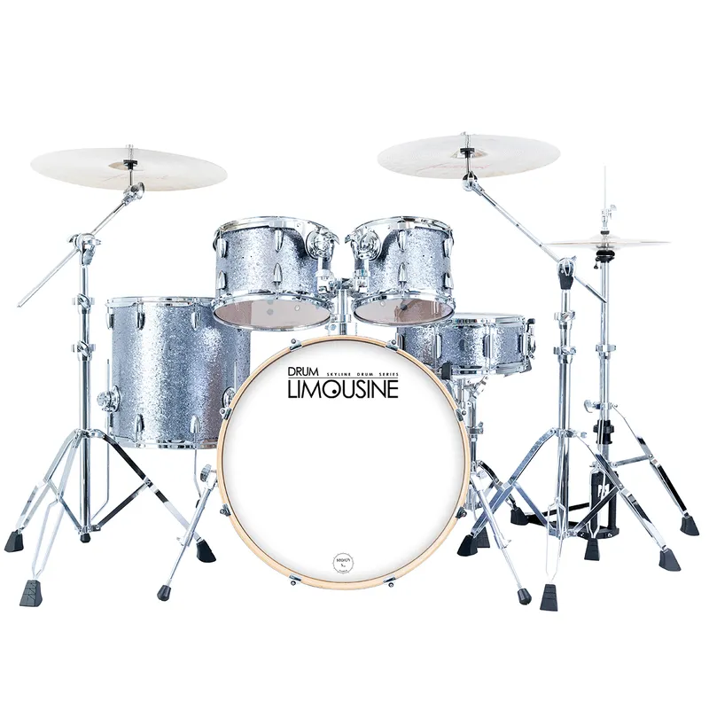 Drum Limousine Skyline 22 SS trumset silver sparkle