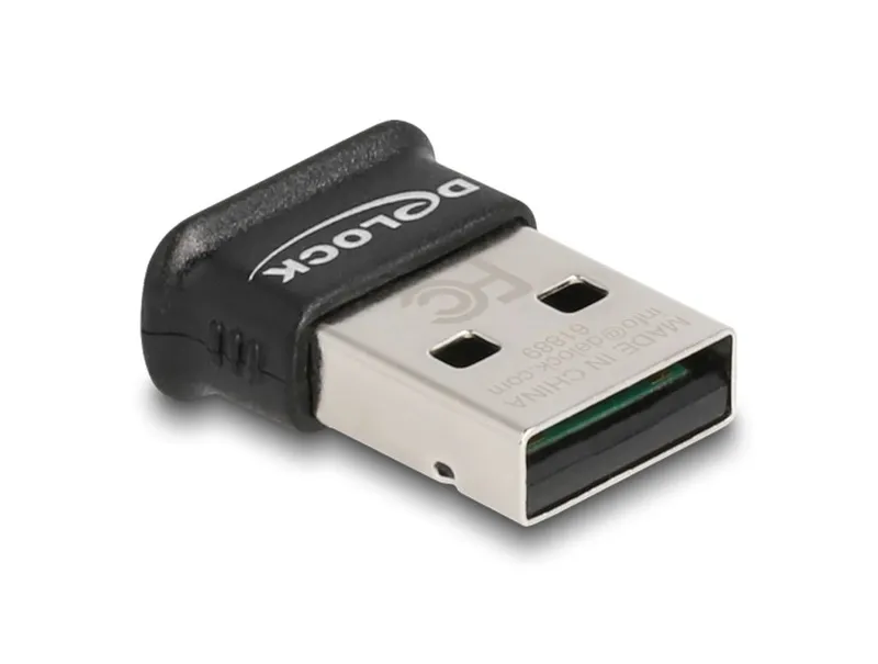 DeLOCK Bluetooth 4.0 adapter, USB 2.0, 3 Mb/s, svart
