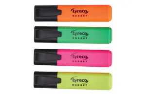 Överstrykningspenna LYRECO budget 4/fp