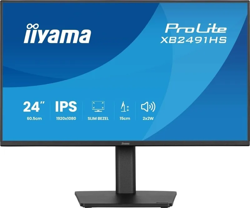 24″ iiyama ProLite XB2491HS-B1 - LED monitor - Full HD (1080p) - 24″