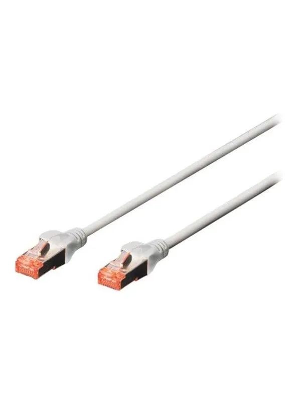 DIGITUS patch cable - 1 m - grey - Grå - 1m