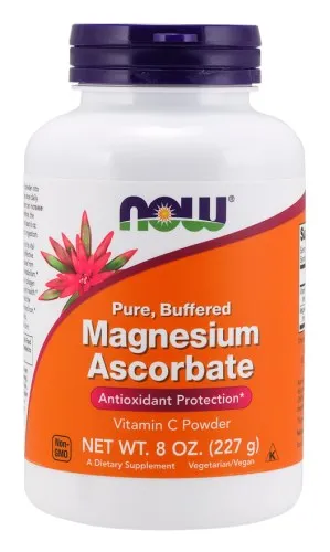 NOW Foods - Buffrat Magnesiumaskorbatpulver, 227g