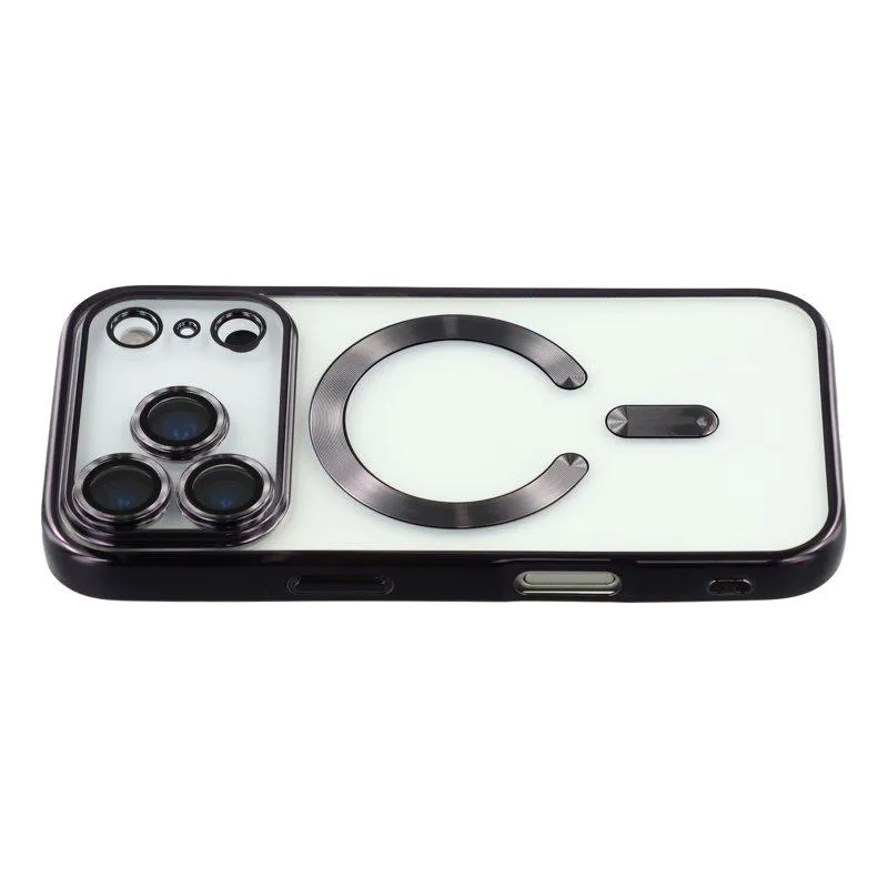 X-LEVEL Mobilskal till iPhone 17 Pro MagSafe Full Kamera Skydd Svart