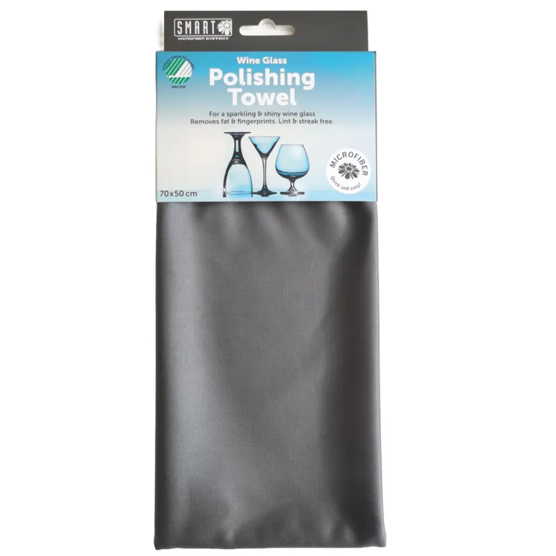 Smart Microfiber Polishing Towel för Vinglas 1 st