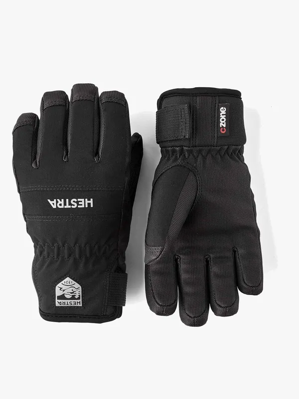 Hestra Kids´ Ferox Czone Jr - 5 Finger Black (#1668)