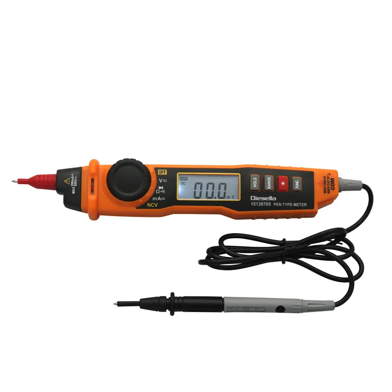 Pennmultimeter AC/DC med inbyggt ljus