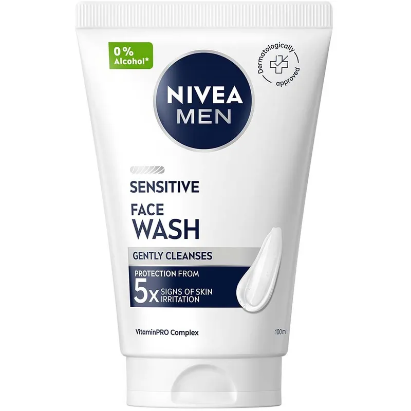NIVEA Sensitive Skin Essentials Set Face Wash 100 ml & Moisturiser 75 ml - 175 ml
