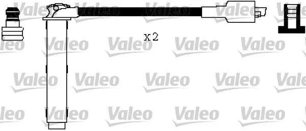 VALEO 346337 Tändkabelsats
