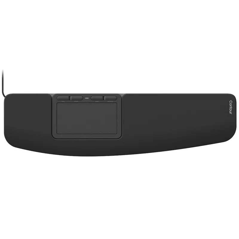 Contour Touch Ergonomic Touchpad Wired - Touchpad - Kapacitiva - 4 knappar