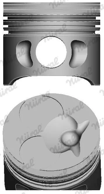 NÜRAL 87-183307-00 Kolv