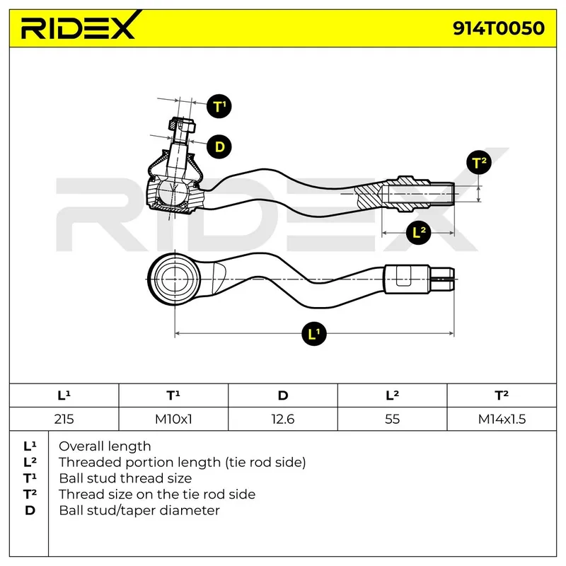 Styrled RIDEX 914T0050