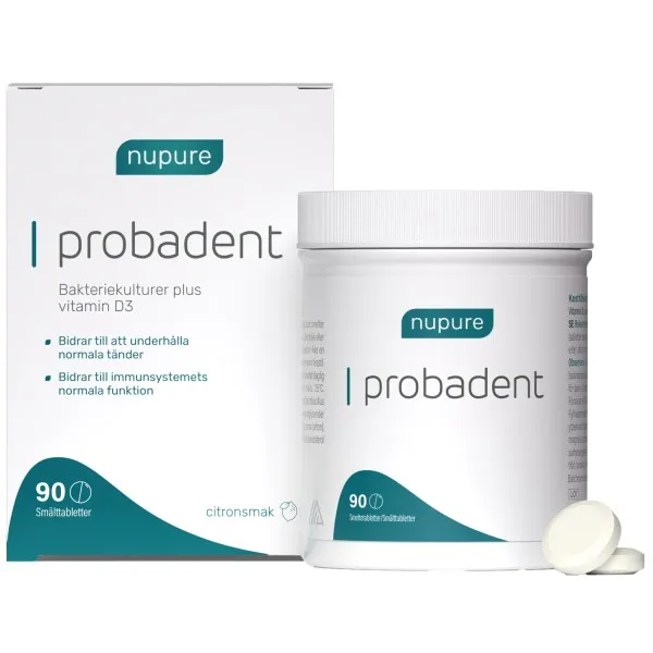 Nupure Probadent, 90 Sugtabletter